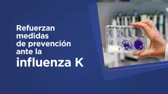 Salud refuerza las medidas de prevención ante la circulación de la variante de influenza K