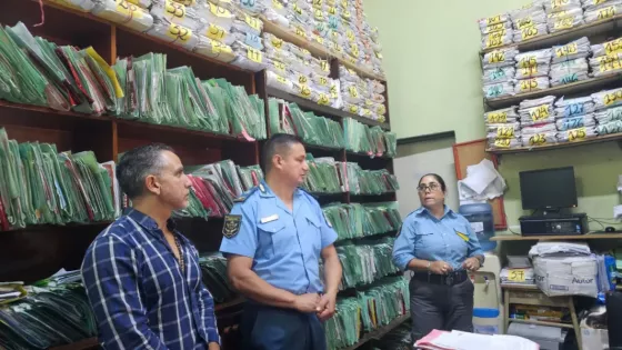El Servicio Penitenciario avanza en la optimización documental con asistencia técnica del Archivo Central de la Provincia