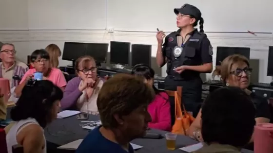 Adultos mayores fueron capacitados sobre prevención de delitos virtuales