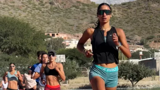 Atletas de todo el país y del exterior eligen Cachi para entrenar en altura