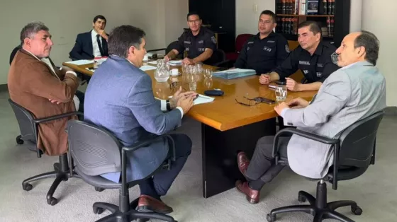 Reunión de coordinación estratégica entre la Sindicatura General y Seguridad de la Provincia