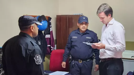 Supervisan el servicio policial en la zona norte