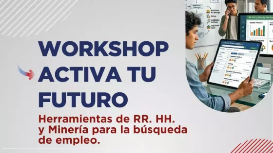 Jóvenes de hasta 30 años pueden sumarse este 10 de abril al workshop gratuito 