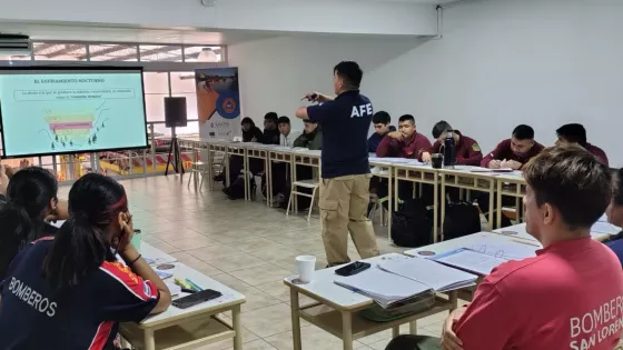 Finalizó el Segundo Curso Básico de Combatientes de Incendios Forestales