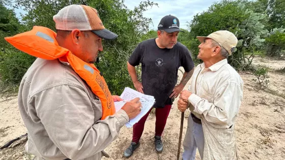 Más de 100 familias asistidas en Rivadavia Banda Sur