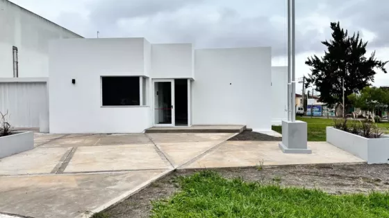 Construyeron un edificio para el destacamento policial de Casa de Gobierno