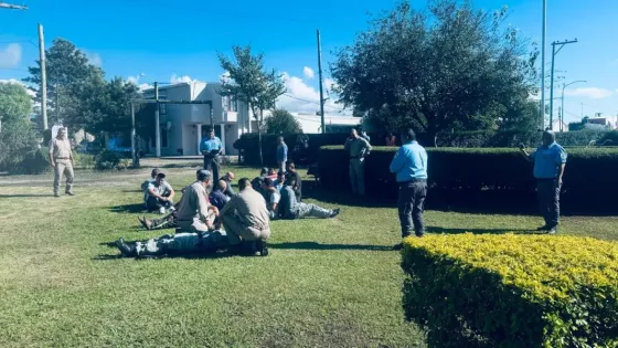 Defensa Civil participó como veedor de simulacros de emergencias en Granjas Penales