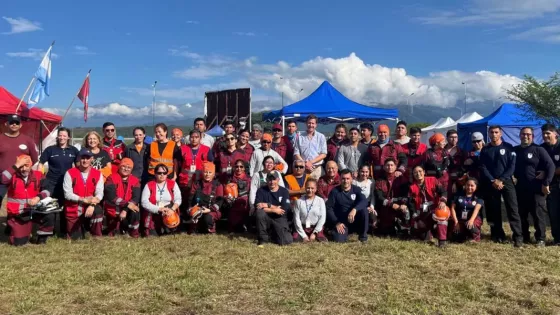 Salta es la cuarta provincia del país en contar con una Brigada de Búsqueda y Rescate Urbano