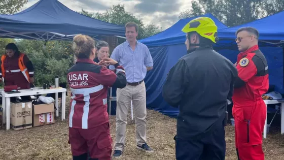 Salta es la cuarta provincia del país en contar con una Brigada de Búsqueda y Rescate Urbano