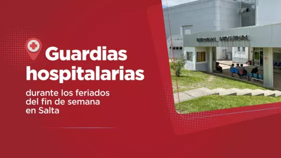 Más de 3000 personas fueron asistidas en guardias hospitalarias durante el fin de semana