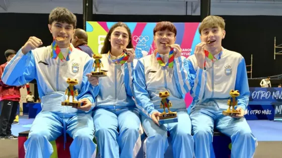 El salteño Franco Varela logró la medalla de bronce con el equipo argentino en los Juegos Suramericanos de la Juventud
