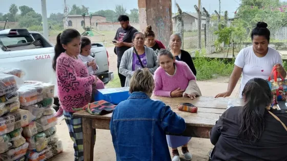 Avanza la entrega de módulos focalizados en comunidades indígenas de Orán