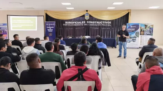 Capacitaron a suboficiales de la Policía en herramientas de cuidado de la salud mental