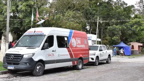 El móvil del Registro Civil llega al municipio de Pichanal