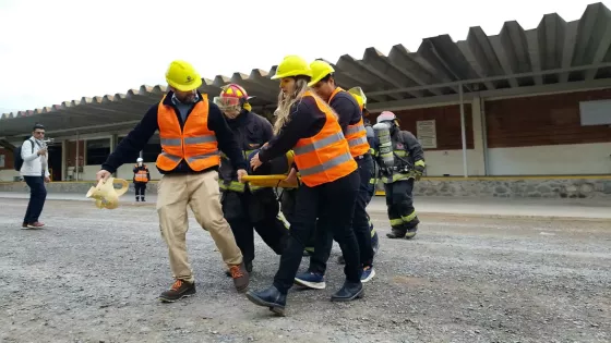 El Sistema de Emergencias 9-1-1 participó en un simulacro de incendio en la COPROTAB