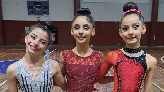 Hito histórico: tres gimnastas salteñas ascienden a la máxima categoría nacional