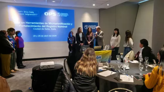 Salta fortalece las estrategias de vacunación junto a la Organización Panamericana de la Salud