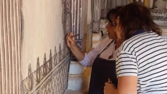 Avanza la conservación de los murales históricos en Seclantás