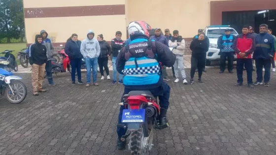 Afianzan la formación en seguridad vial para motociclistas en El Tala