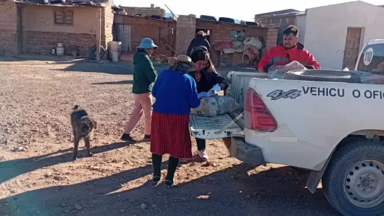 Más de 700 módulos de refuerzo alimentario fueron entregados en comunidades de San Antonio de los Cobres y Molinos