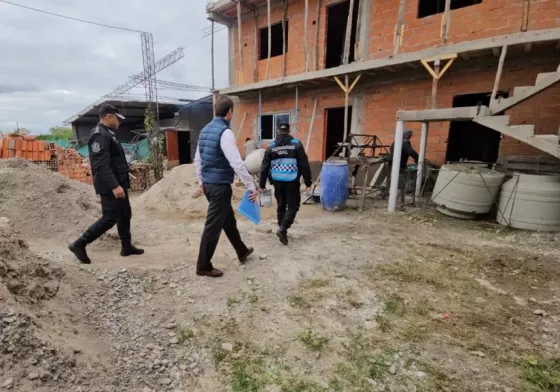 Avanza la ampliación de la base operativa de Seguridad Vial en barrio El Huaico