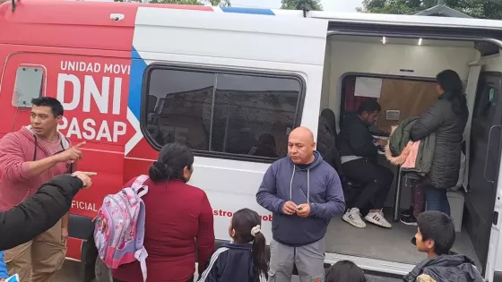 Hasta el viernes continúa el móvil del Registro Civil en el municipio de Orán
