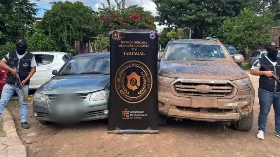 Desbarataron a una banda delictiva de Salvador Mazza y recuperaron los objetos robados