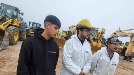 Alumnos de escuelas técnicas y Nivel Superior realizan pasantías en una empresa de servicios mineros