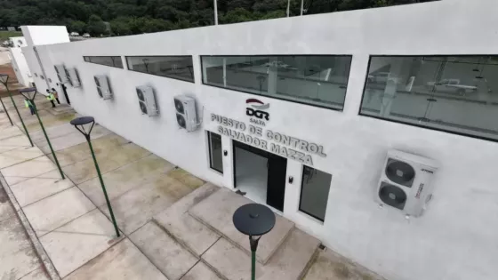 Última visita de obra al Puesto de Control Fronterizo de Salvador Mazza antes de su inauguración