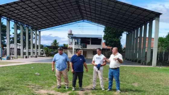 Provincia y municipio proyectan nuevas obras para fortalecer el deporte en Aguas Blancas