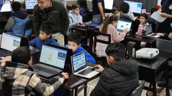 Educación realizó un taller de programación para niños en Orán
