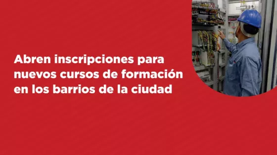 UPATecO y Municipalidad de Salta abren inscripciones para nuevos cursos de formación en los barrios