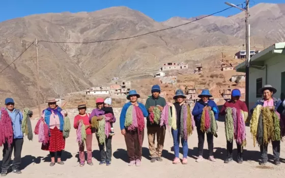 El ciclo de capacitaciones gratuitas “Legado Artesanal” llega con tintes naturales a Payogasta
