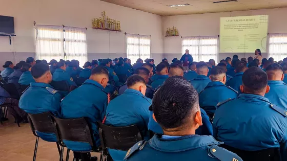 Más de 150 cadetes del Servicio Penitenciario participaron de una capacitación sobre prevención de ITS