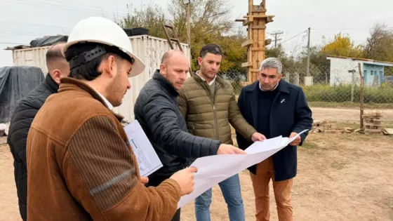 El Gobierno provincial sostiene obras de infraestructura y avanza el proyecto cloacal de Las Palmas