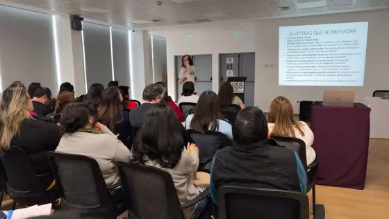 El hospital San Bernardo capacitó a más de 100 agentes de salud en detección temprana de VPH