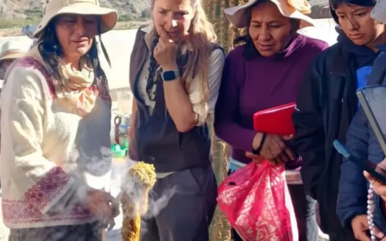 Con amplia participación se realizó el Taller de Tintes Naturales en Payogasta