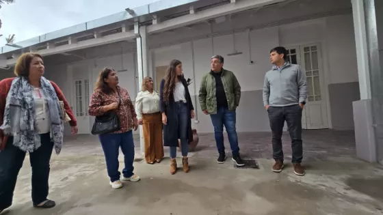 Supervisaron las obras finales del Hogar de Ancianos San Vicente de Paul en Orán