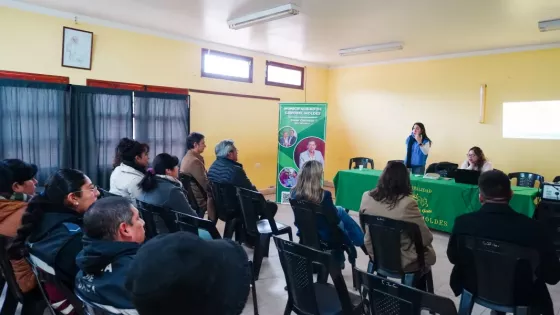 Vecinos de Coronel Moldes accedieron a servicios de justicia y espacios de formación