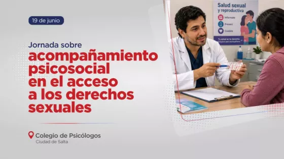 Habrá una jornada sobre acompañamiento psicosocial en el acceso a los derechos sexuales