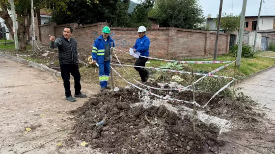 Aguas del Norte habilitó nueva cañería en Tres Cerritos y benefició a más de 500 vecinos