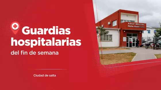 En guardias hospitalarias capitalinas fueron asistidos más de 2400 pacientes este fin de semana largo
