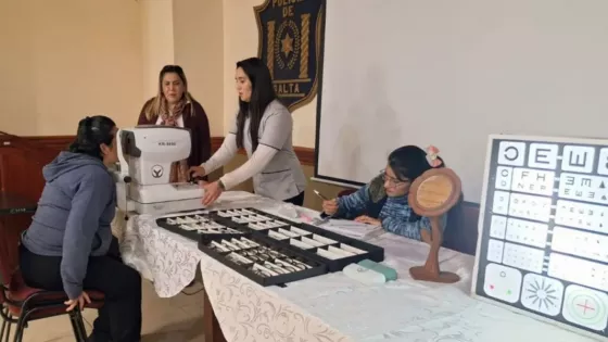 Policías y sus familiares accedieron a beneficios de salud oftalmológica