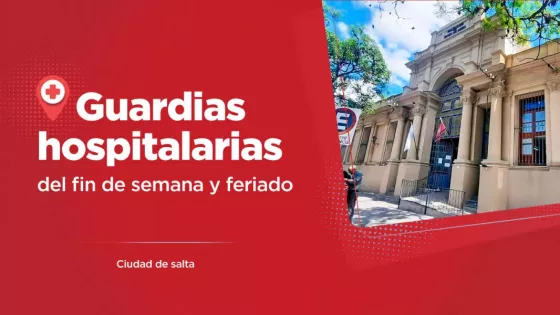Fueron asistidos más de 1700 pacientes en guardias hospitalarias capitalinas este fin de semana largo
