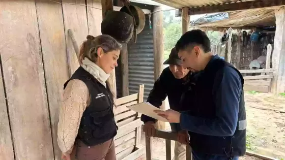Desarrollo Social realizó un operativo de abordaje integral en Rivadavia Banda Norte