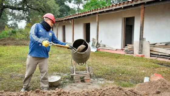 La Provincia reinició las obras para poner en valor Finca El Carmen