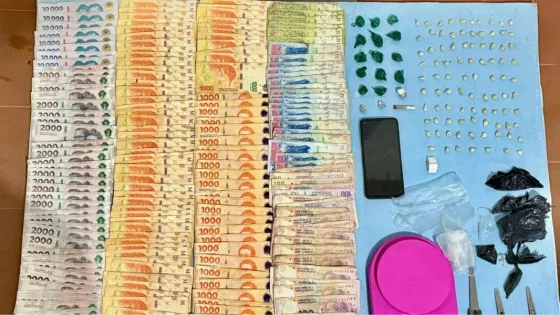 Detenidos y miles de dosis de droga incautadas en barrios de la provincia