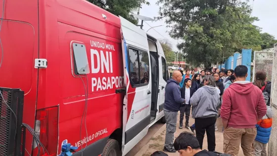 Operativo de identificación: mañana el móvil del Registro Civil estará en Cobos