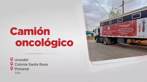 El móvil oncológico realizará mamografías y Papanicolaou en el norte provincial