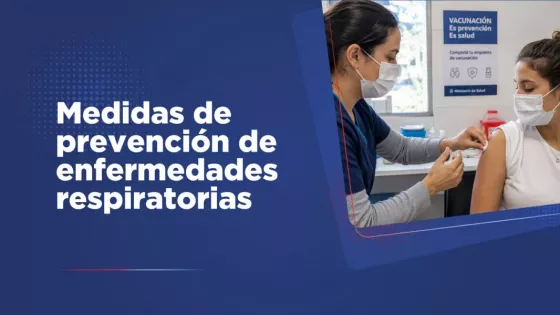 Salud refuerza las medidas de prevención para enfermedades respiratorias